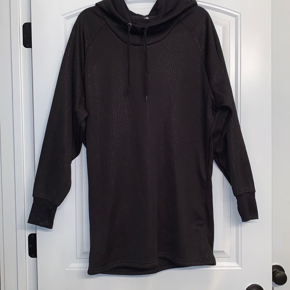 EUC! Soybu active long tunic pullover hoodie